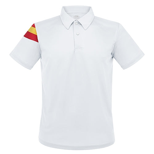 POLO TÉCNICO BLANCO ESPAÑA