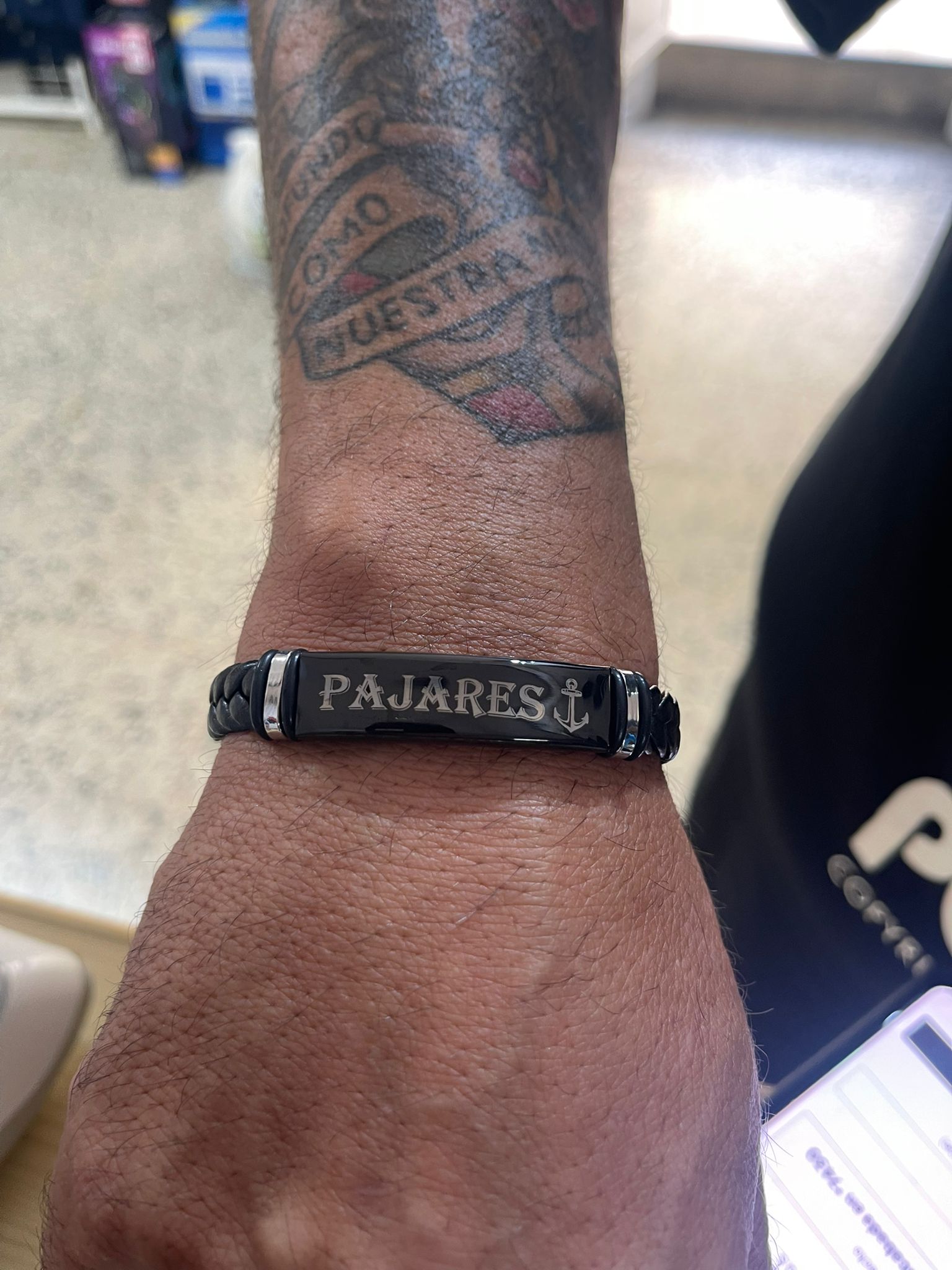 PULSERA TRENZADA PERSONALIZADA