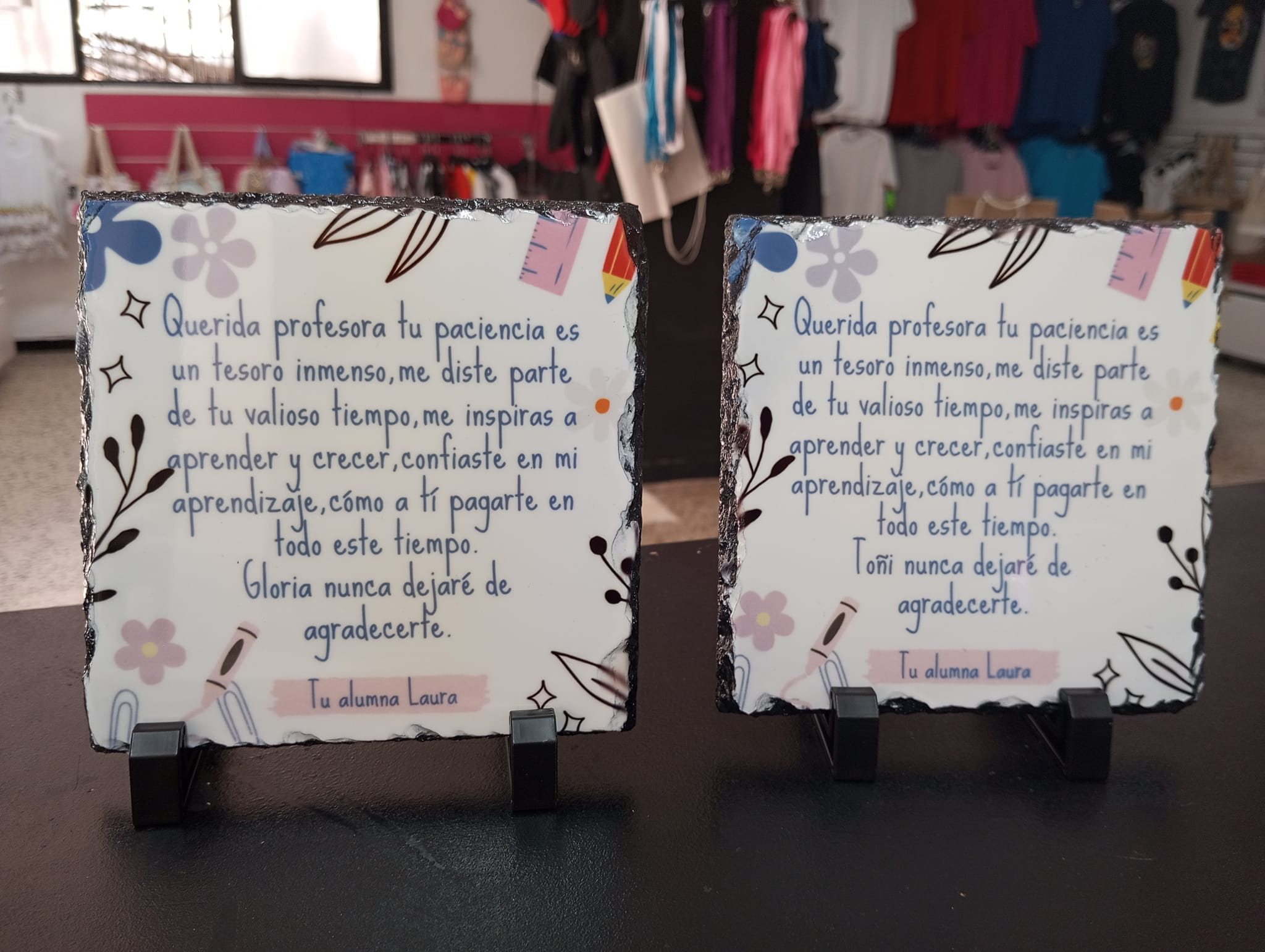 Fotopaneles pizarra Personalizado