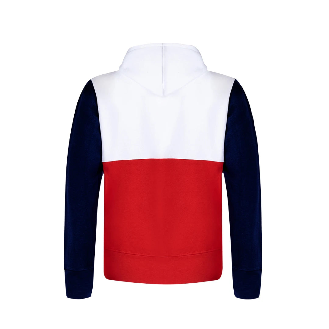 SUDADERA CON CAPUCHA TRICOLOR PARA ADULTO
