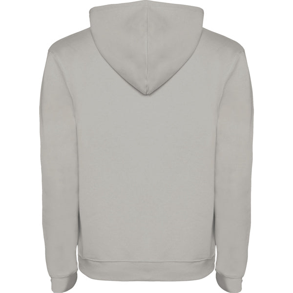 SUDADERA GRIS PIEDRA CON CAPUCHA PARA ADULTO