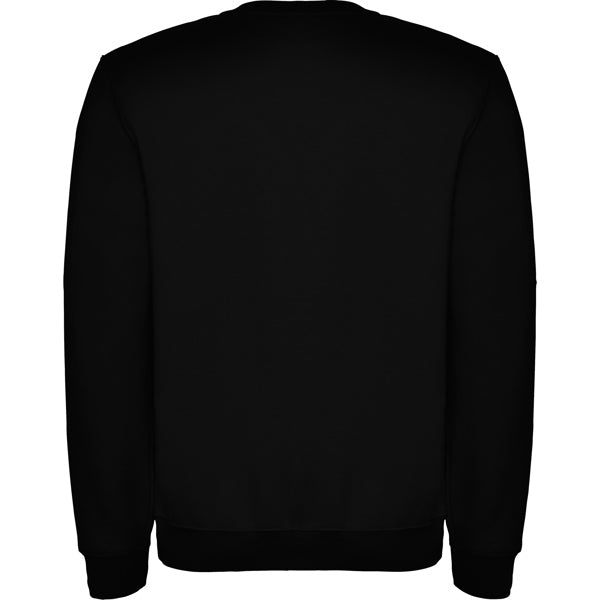 SUDADERA NEGRA SIN CAPUCHA  PARA INFANTIL Y  ADULTO