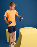 Camiseta técnica poliéster piqué infantil ·0425·