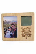 Reloj con foto y texto personalizado