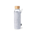 BOTELLA CRISTAL Y FIELTRO