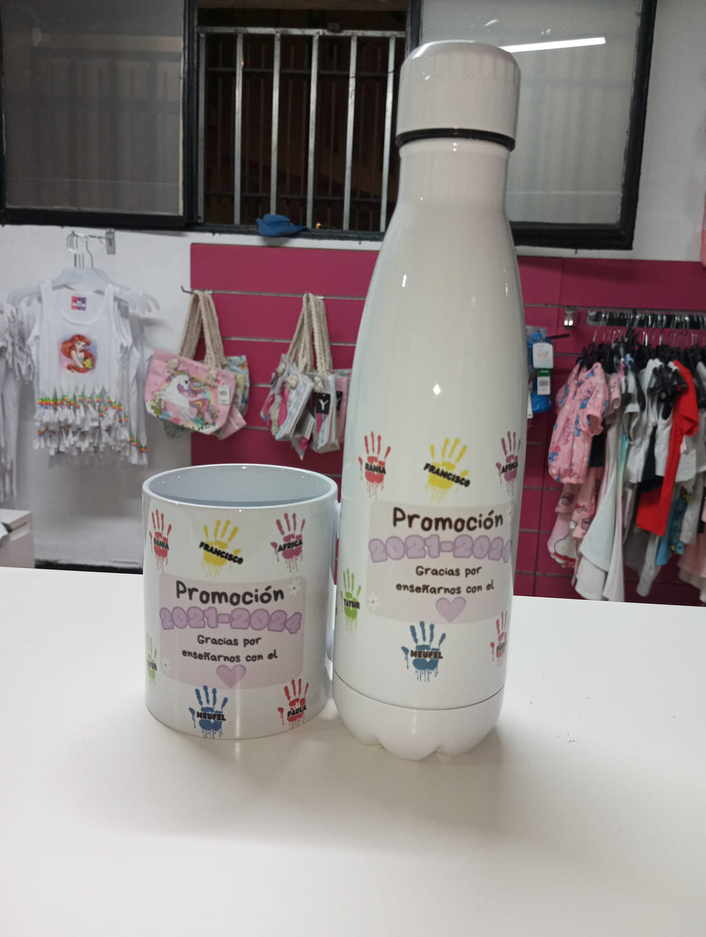 BOTELLA ACERO INOXIDABLE 700ML PERSONALIZADA