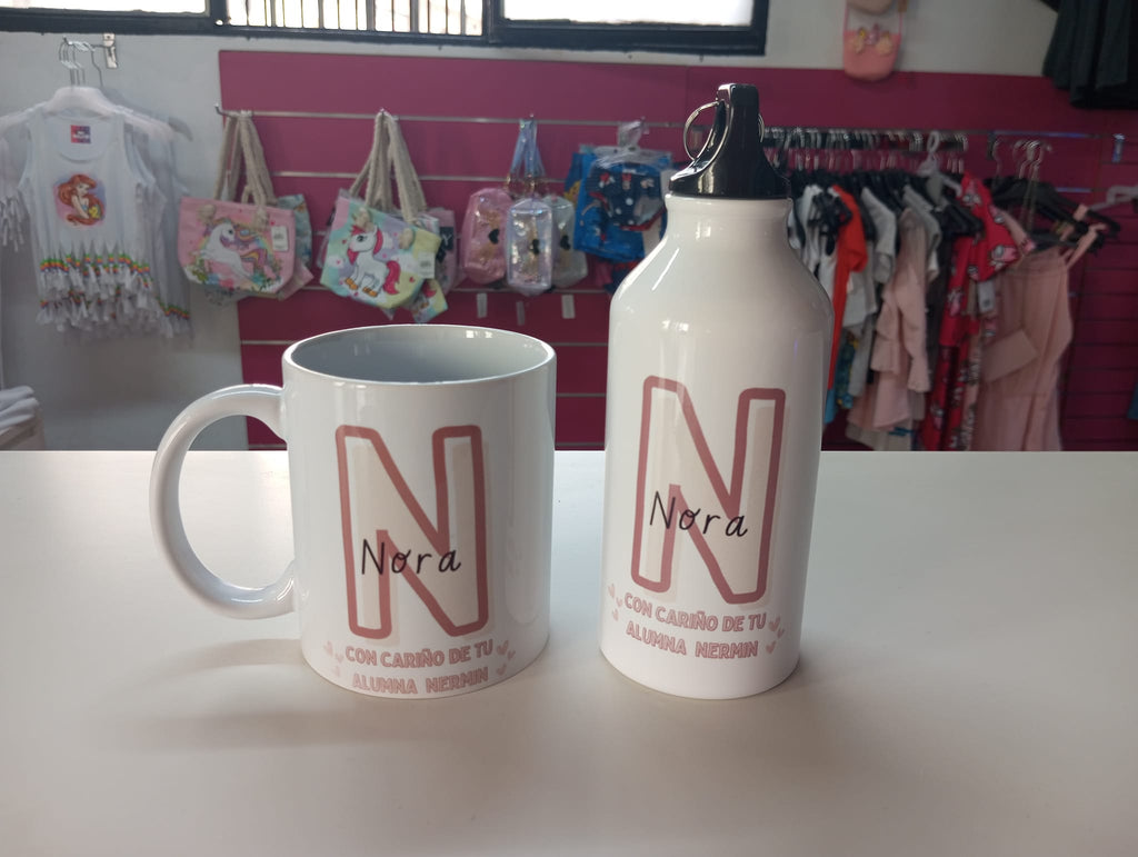 BOTELLA ALUMINIO 400ML PERSONALIZADA