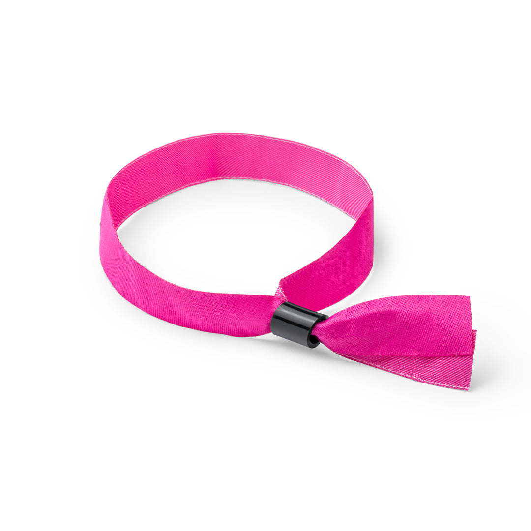 PACK 50  PULSERAS DE TELA PERSONALIZADA PARA EVENTOS