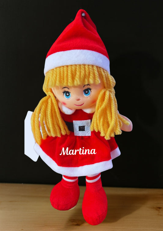 Elfa Navideña Personalizada con nombre(Incluye una carta de presentación)
