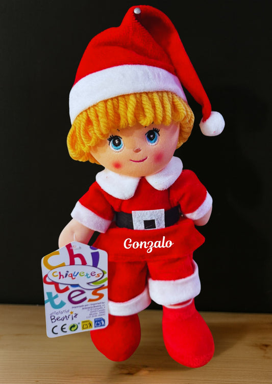 Elfo Navideño Personalizado con nombre(Incluye una carta de presentación)