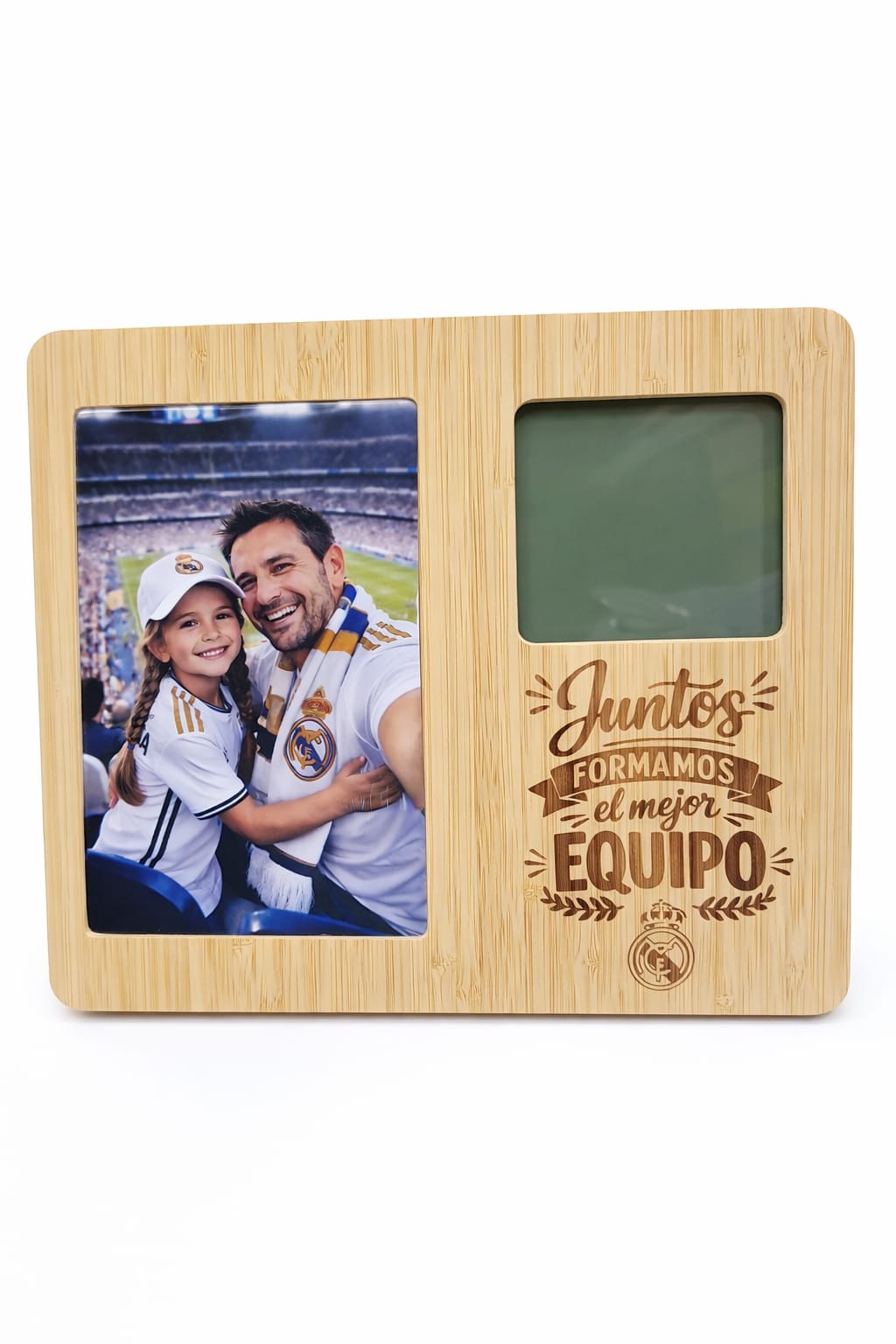 Reloj con foto y texto personalizado
