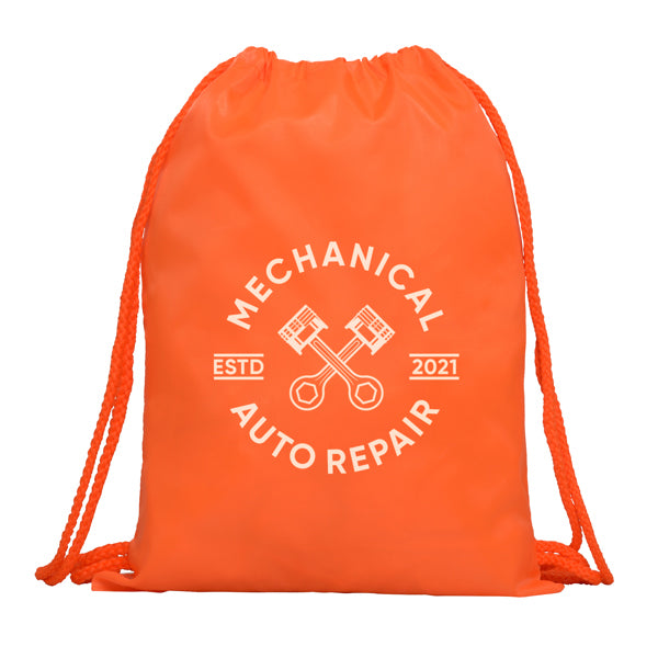 Mochila poliéster cordones gruesos ·7155·
