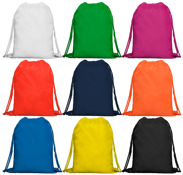 Mochila poliéster cordones gruesos ·7155·
