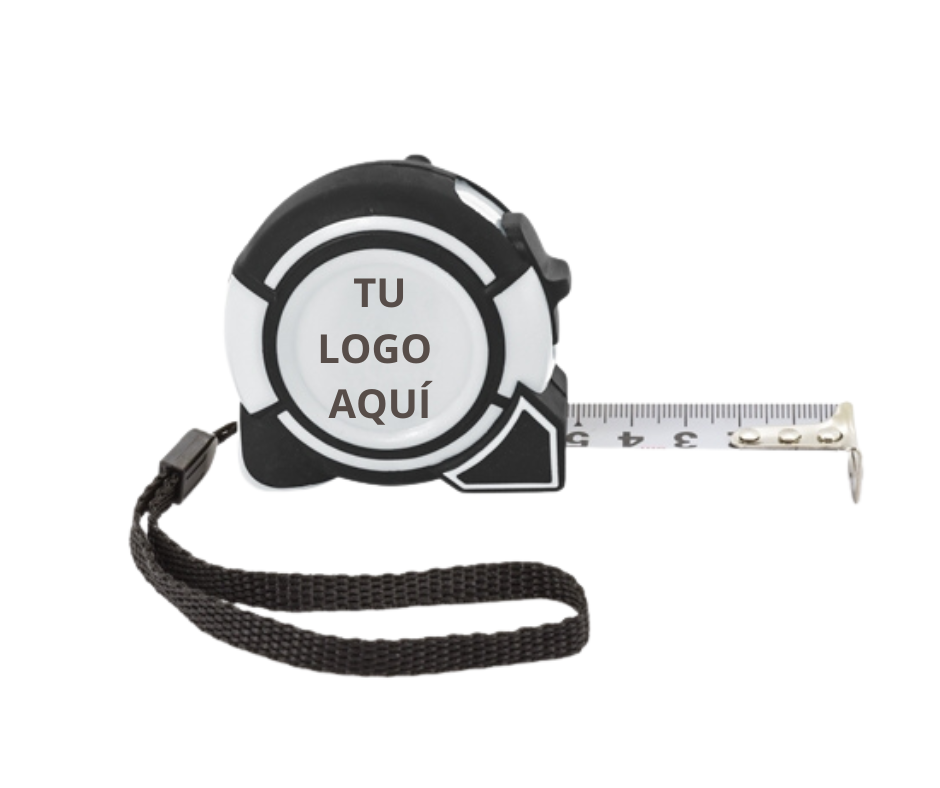 Metro Autoretractil con freno Métrico personalizable grabado láser