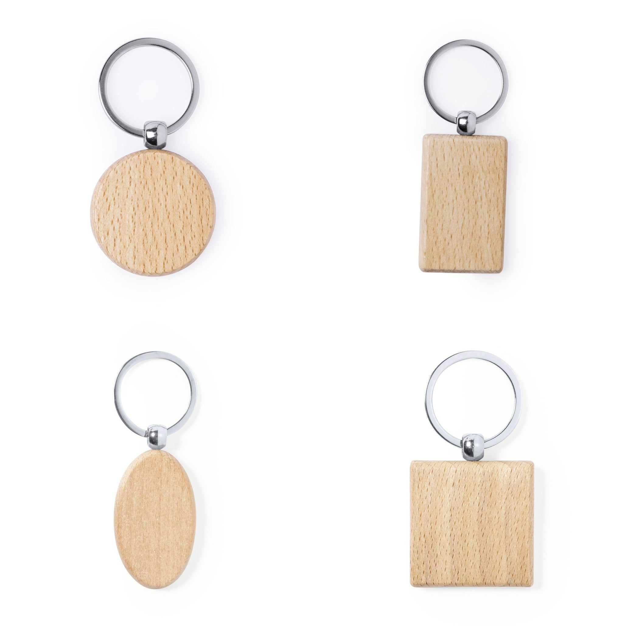 Llavero Madera personalizado con grabado láser