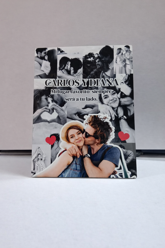 Marco de madera personalizado