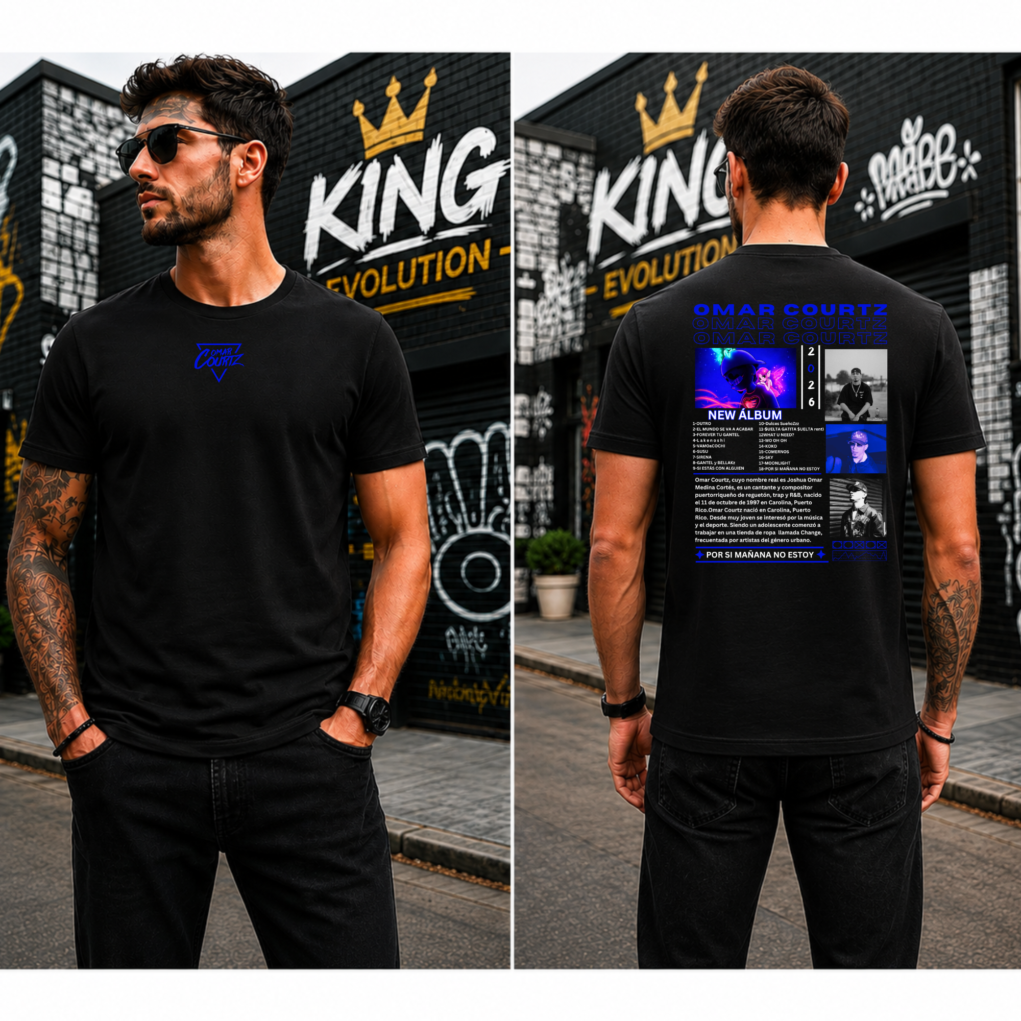Camiseta Omar Courtz ·orcz22.