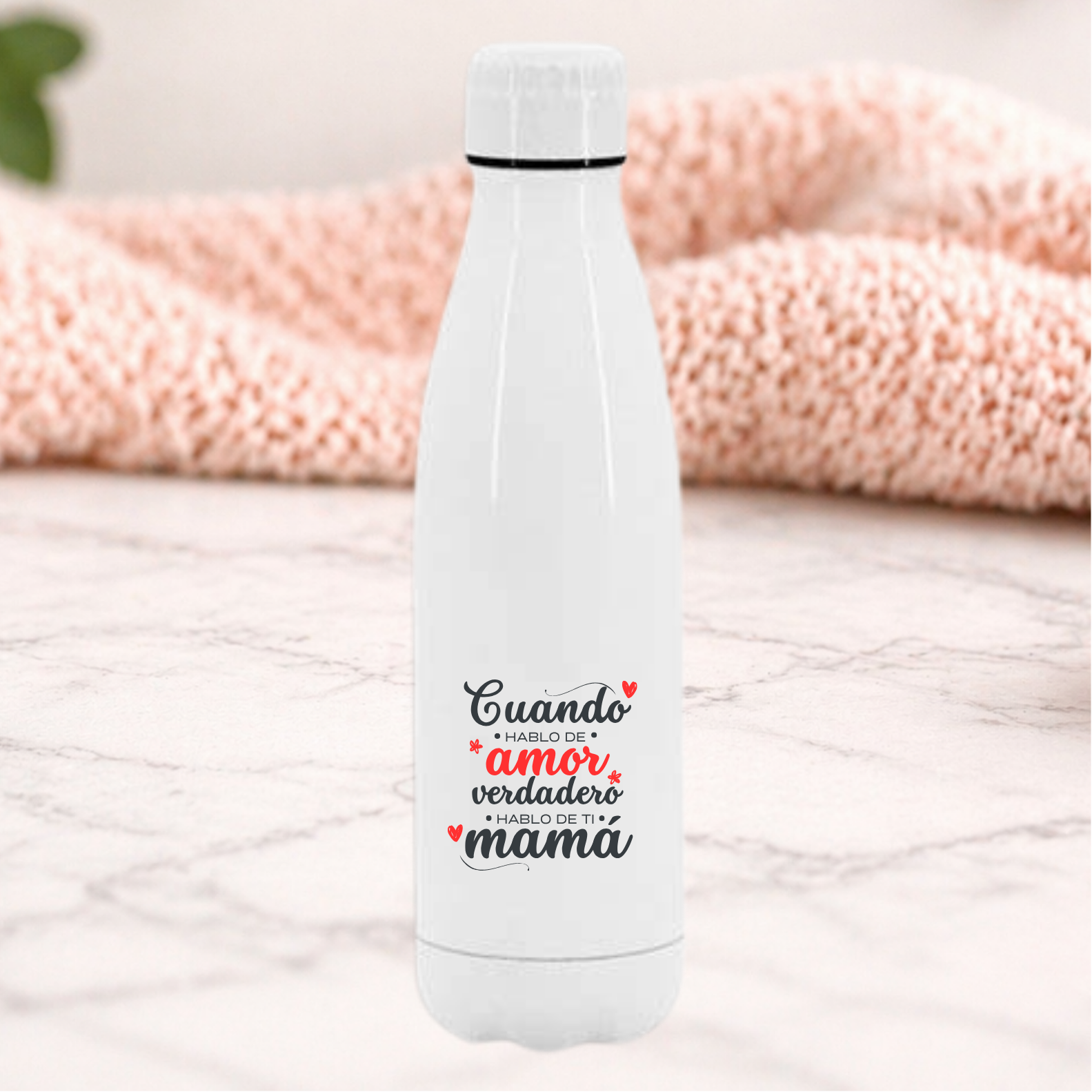 BOTELLA ACERO INOX 700ML DÍA DE LA MADRE