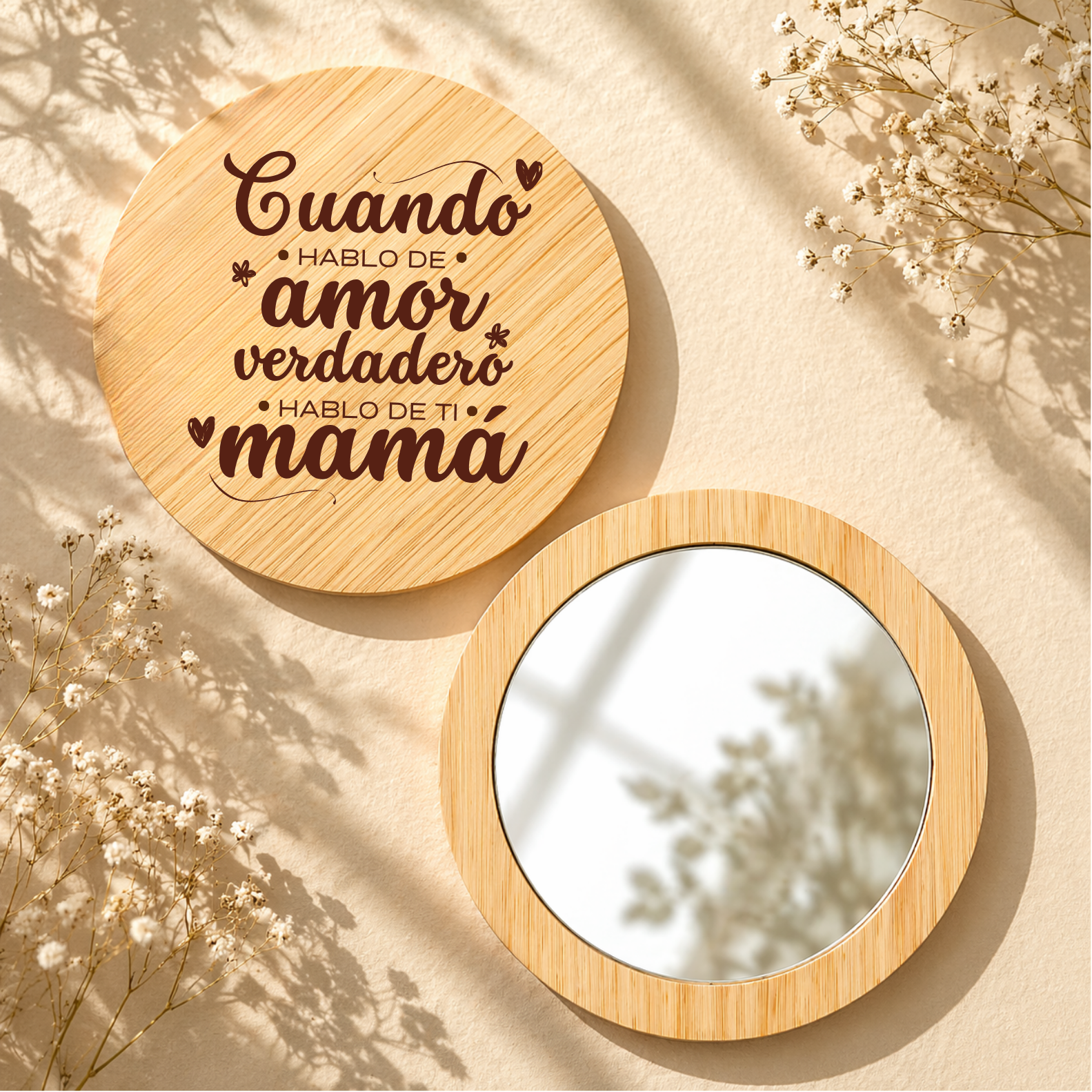 Espejo Personalizable día de la madre