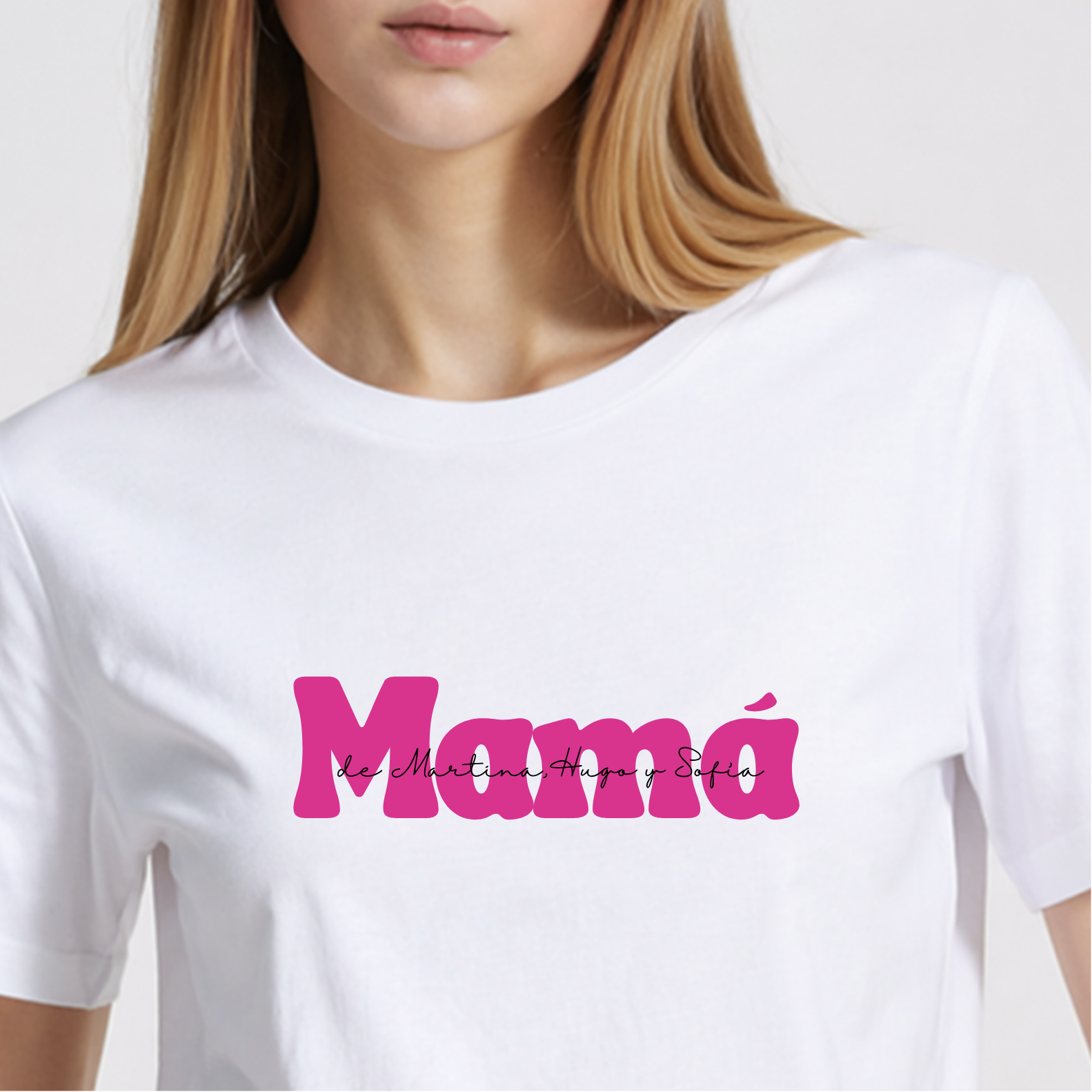 Camiseta  personalizable día de la madres