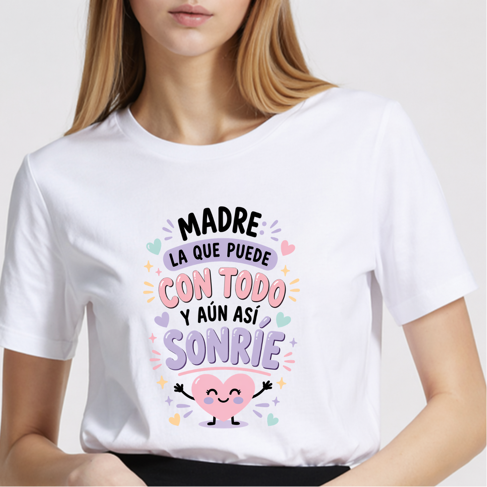 Camiseta  personalizable día de la madres