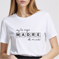 Camiseta  personalizable día de la madres