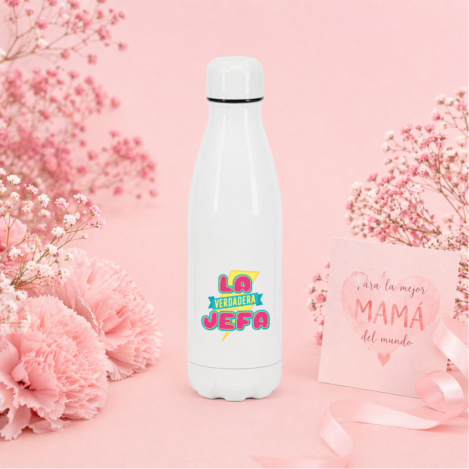 BOTELLA ACERO INOX 700ML DÍA DE LA MADRE