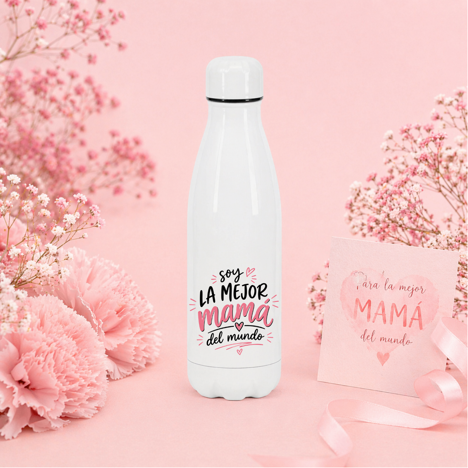 BOTELLA ACERO INOX 700ML DÍA DE LA MADRE