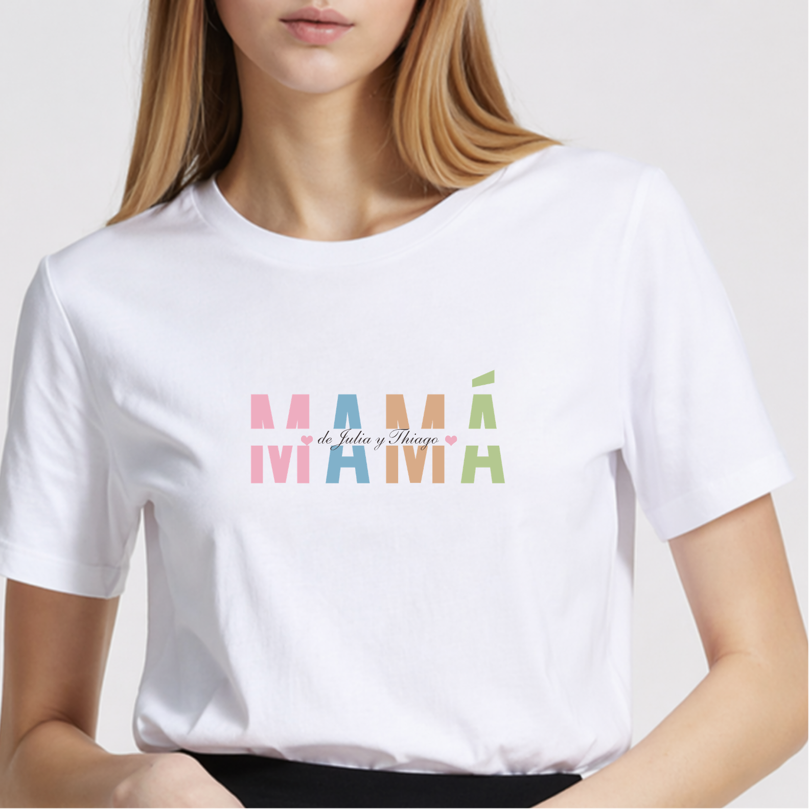 Camiseta  personalizable día de la madres