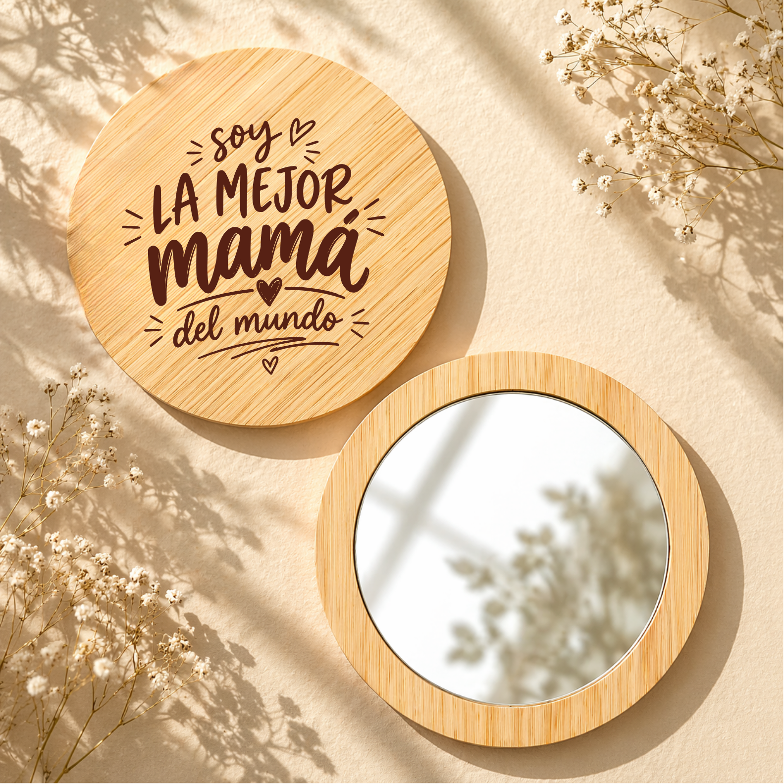 Espejo Personalizable día de la madre