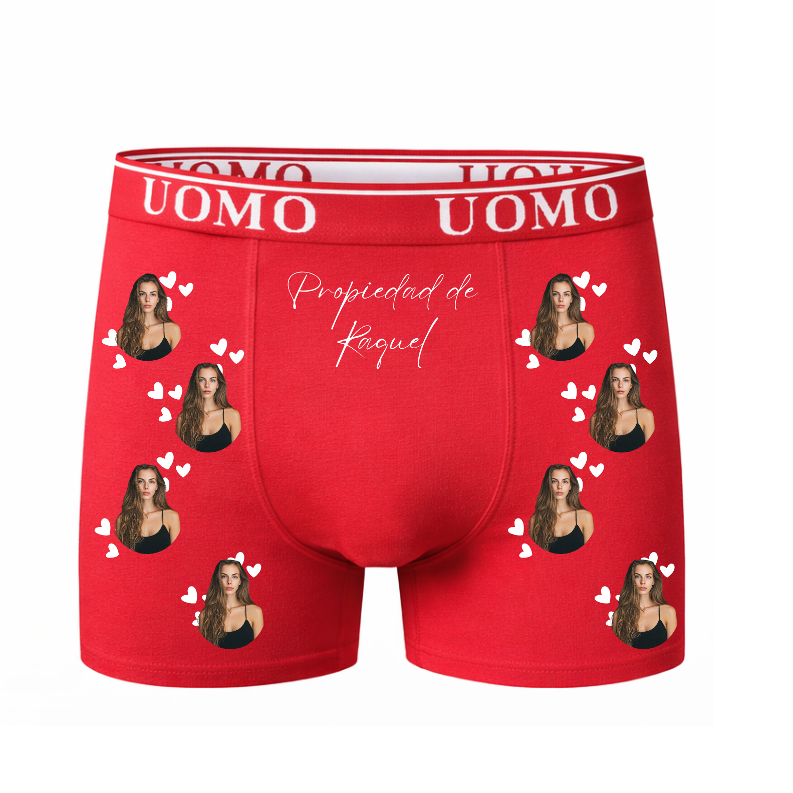 Boxer para adultos personalizado con tu foto