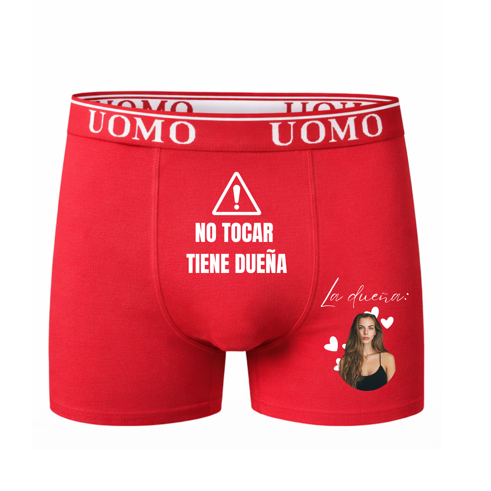 Boxer para adultos personalizado con tu foto