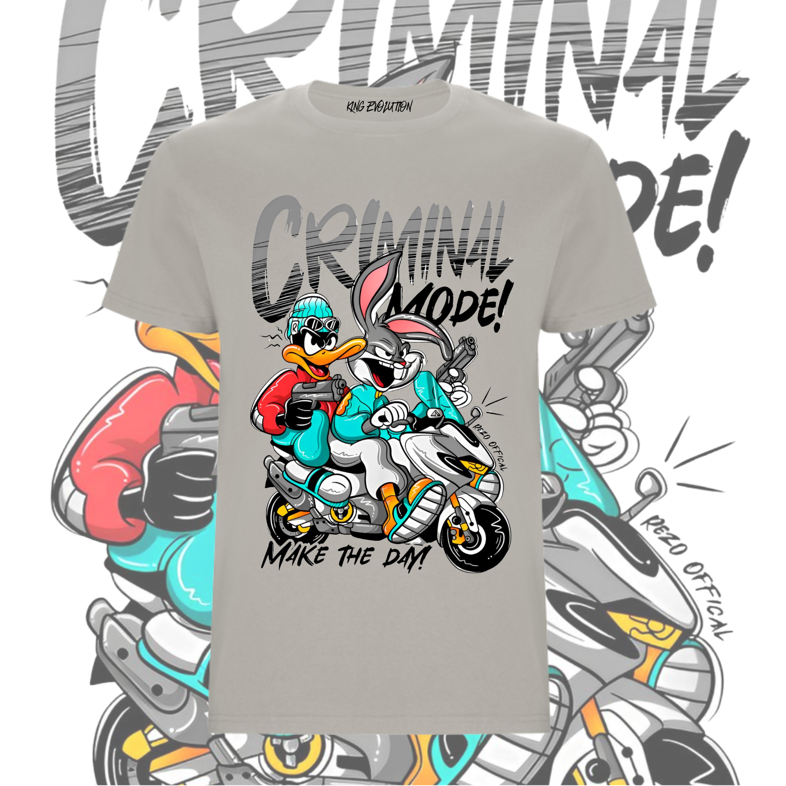 Camiseta estilo urbano