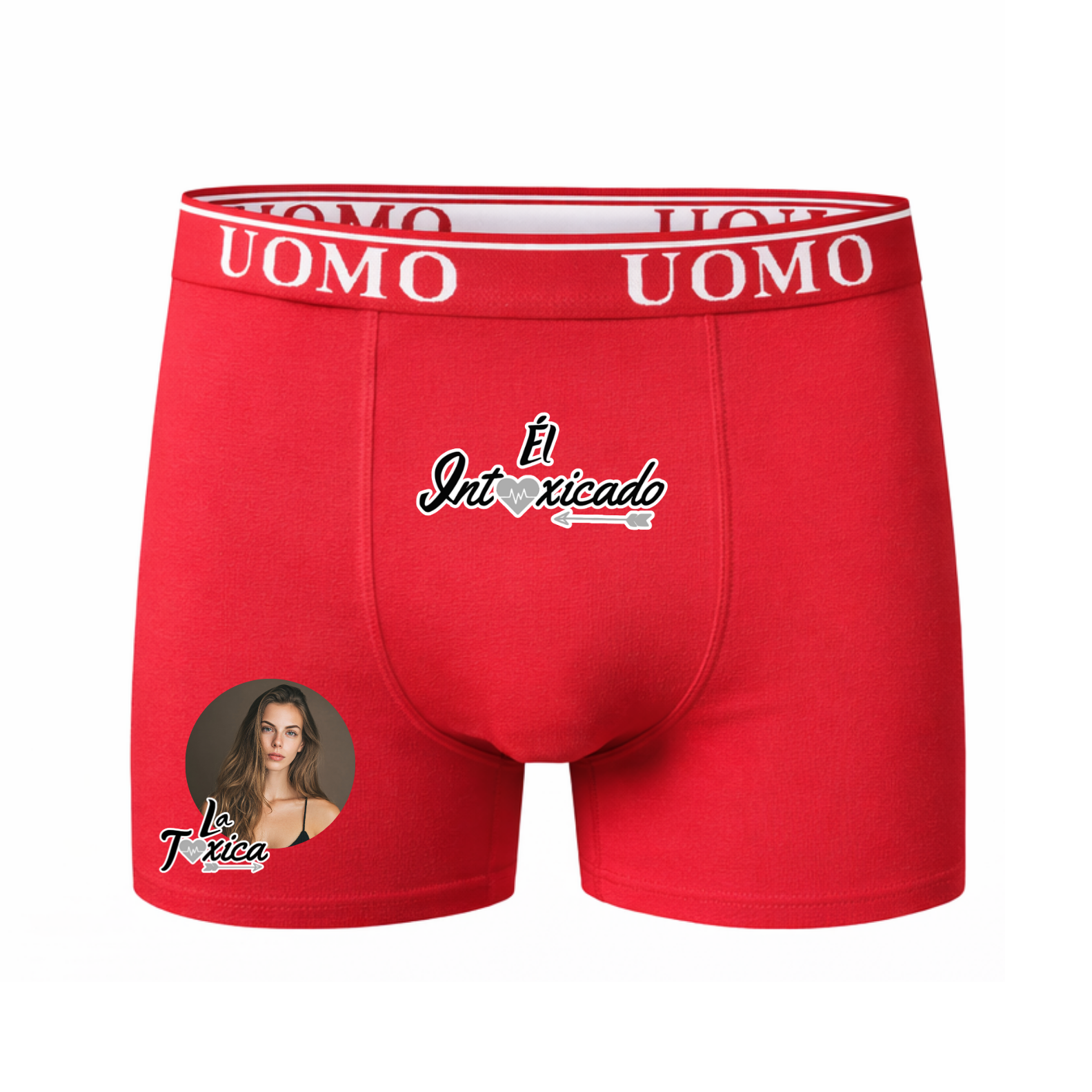 Boxer para adulto Tóxicos personalizado