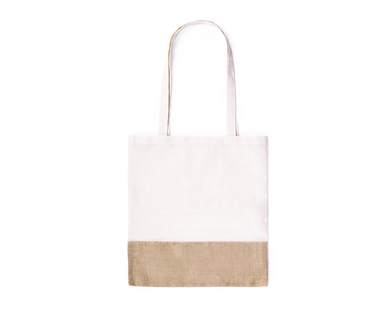 BOLSA TELA TOTE BAG ALGODÓN Y YUTE
