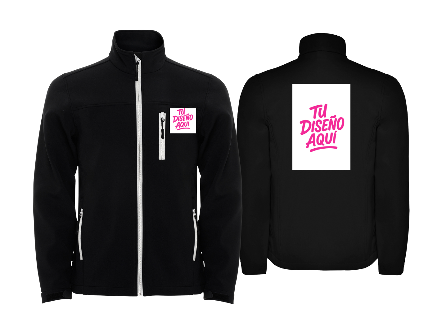 SUDADERA NEGRA  PARA INFANTIL Y  ADULTO