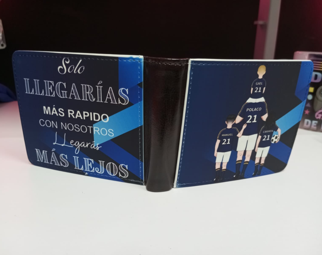BILLETERA POLIPIEL PERSONALIZADA
