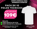 PACK POLOS TÉCNICOS