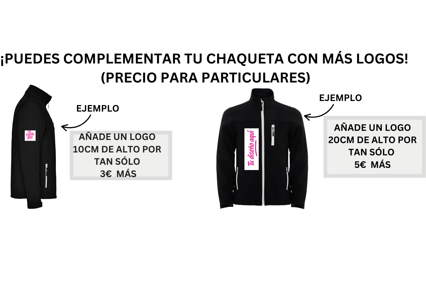 SUDADERA NEGRA  PARA INFANTIL Y  ADULTO