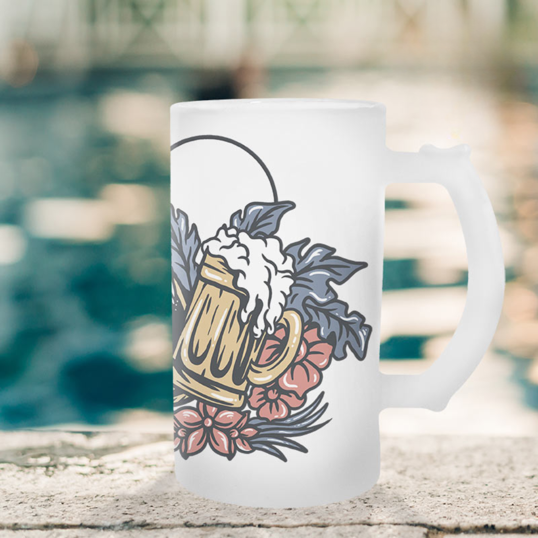 JARRA DE CRISTAL 500 ML PERSONALIZADA