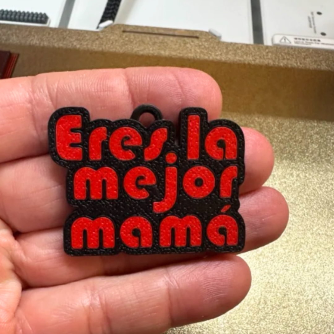 Llavero"eres la mejor mamá"