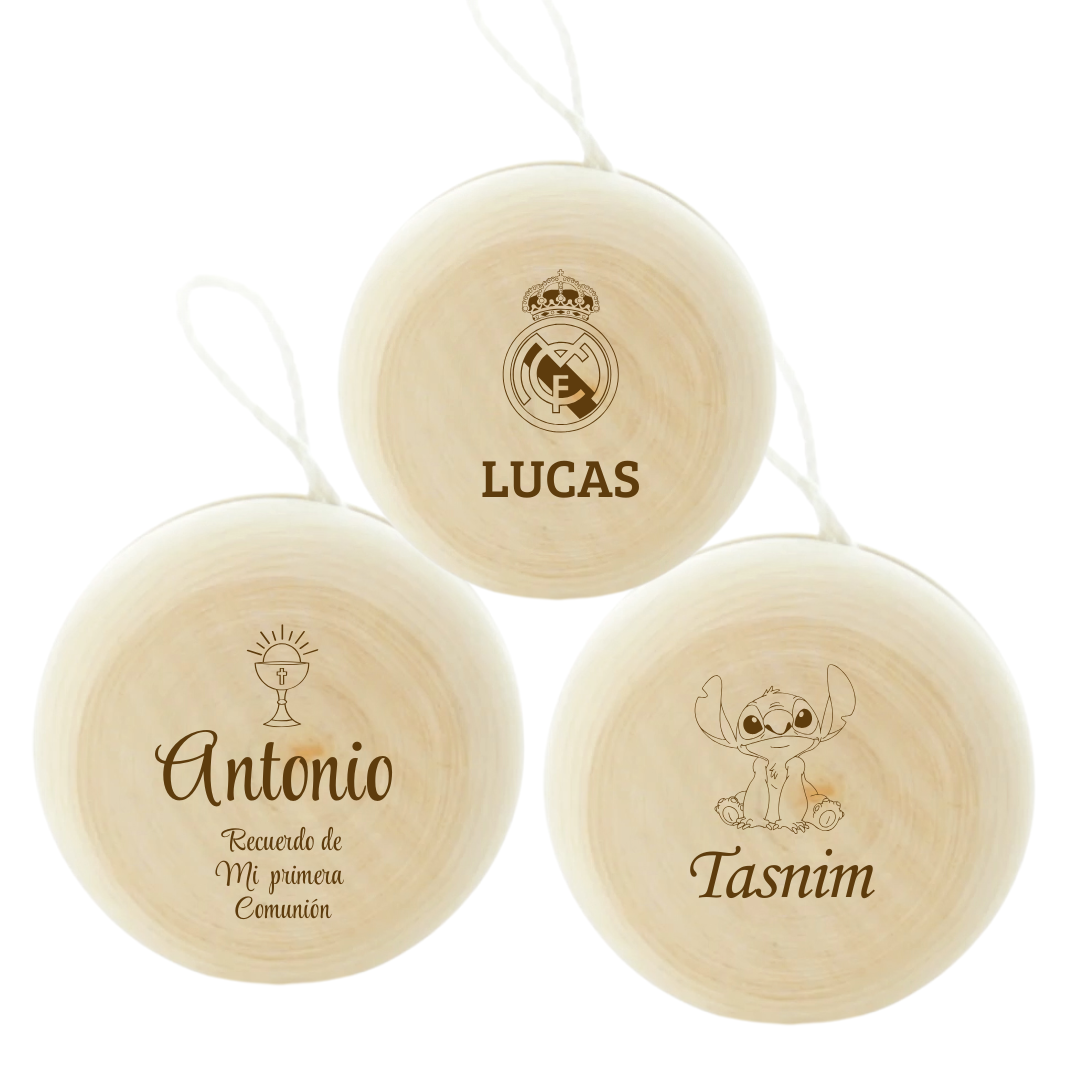 Yoyos de madera