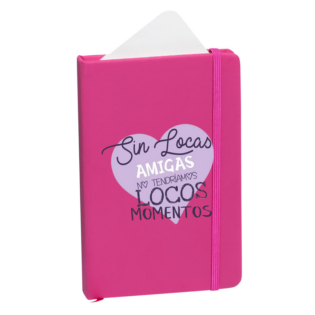 Bloc de notas fucsia