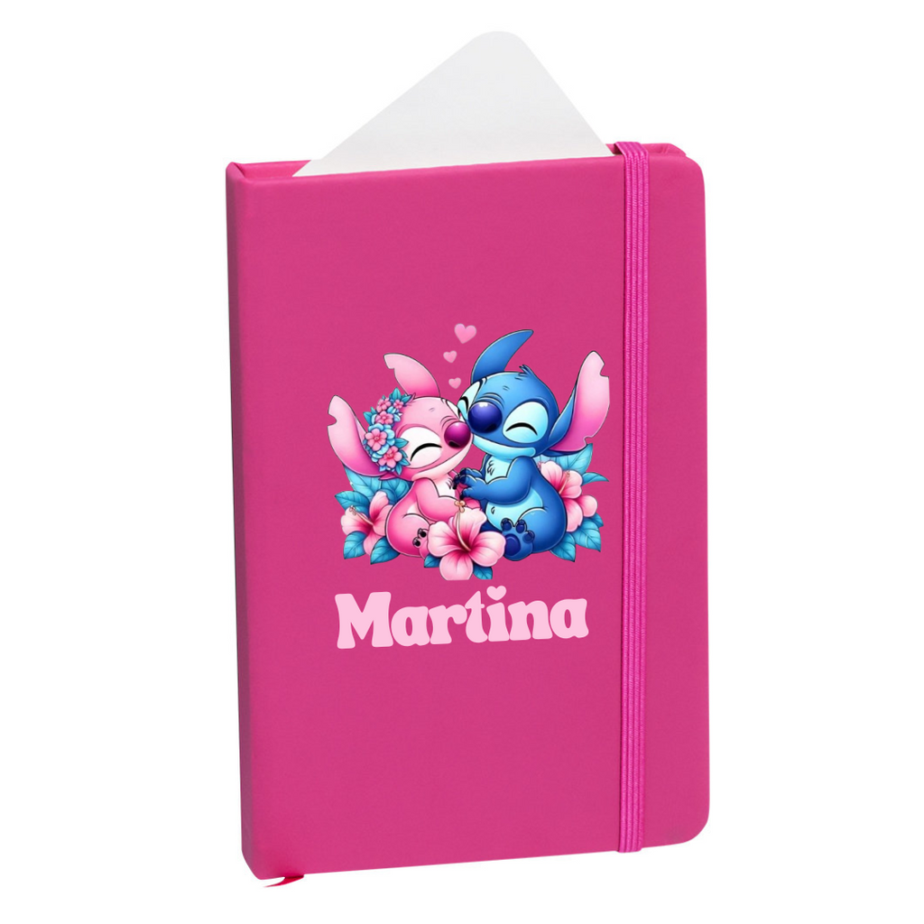 Bloc de notas fucsia