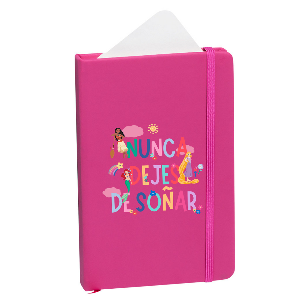 Bloc de notas fucsia