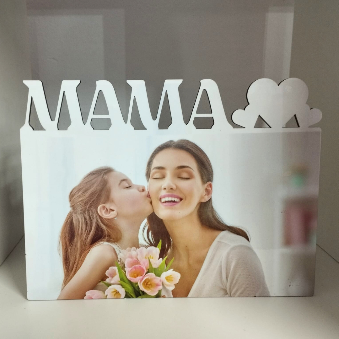 FOTOPANEL DE  MADERA PERSONALIZADO 18X24CM MAMÁ