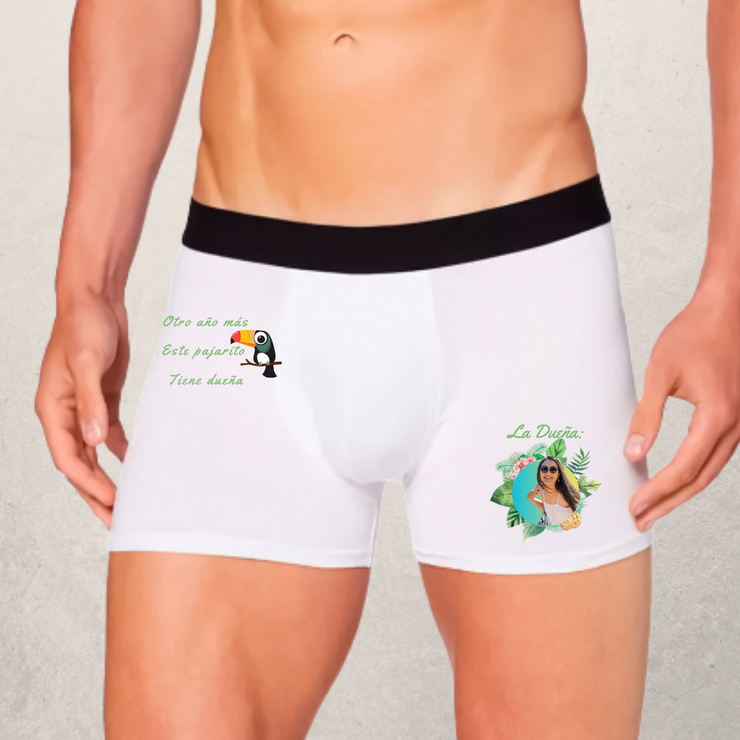 Bóxers para adultos personalizados