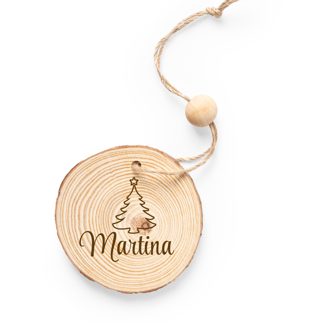 ADORNO TRONCO DE MADERA