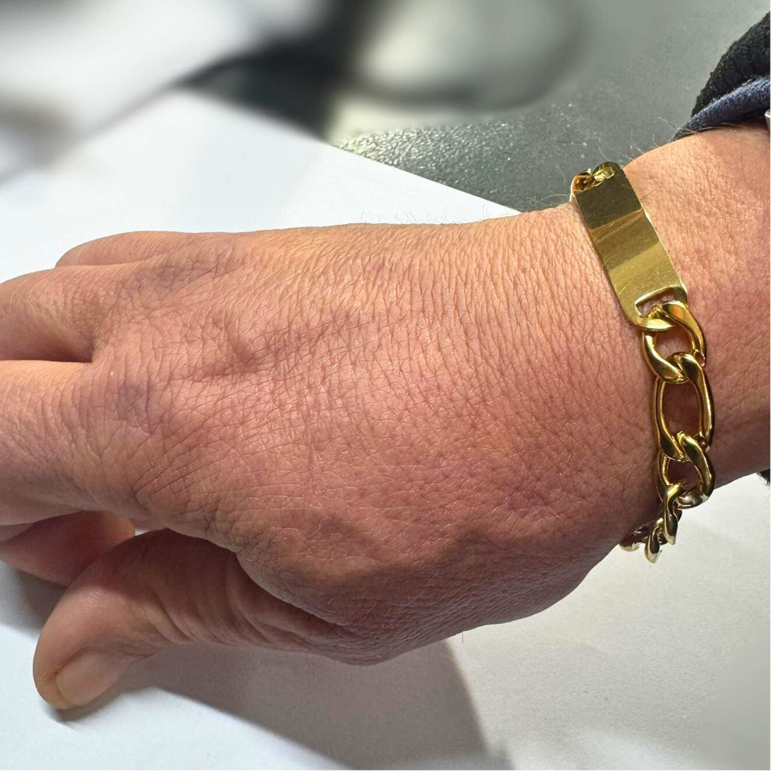 Pulsera esclava acero inoxidable personalizada