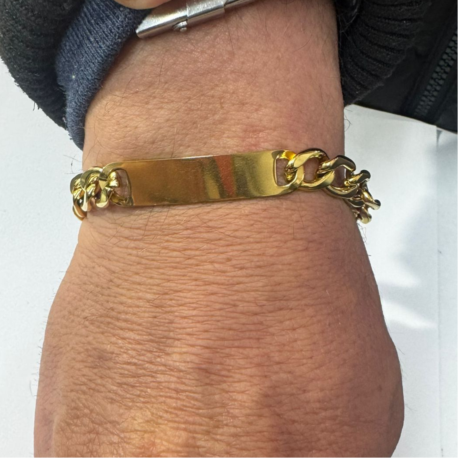 Pulsera esclava acero inoxidable personalizada
